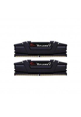 Пам'ять для настільних комп'ютерів G.Skill 32 GB (2x16GB) DDR4 3600 MHz Ripjaws V Classic Black (F4-3600C18D-32GVK)