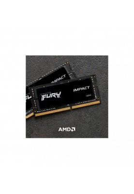 Пам'ять для ноутбуків Kingston FURY 32 GB (2x16 GB) SO-DIMM DDR4 2666 MHz Impact (KF426S16IBK2/32)