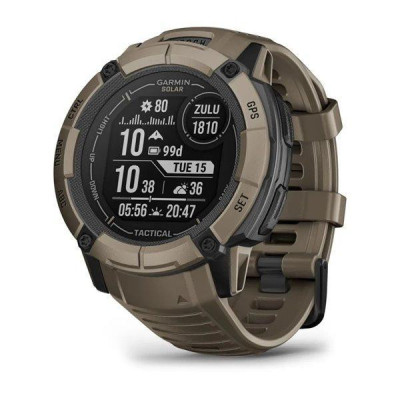 Смарт-годинник Garmin Instinct 2X Solar-Tactical Edition Coyote Tan (010-02805-12/02)