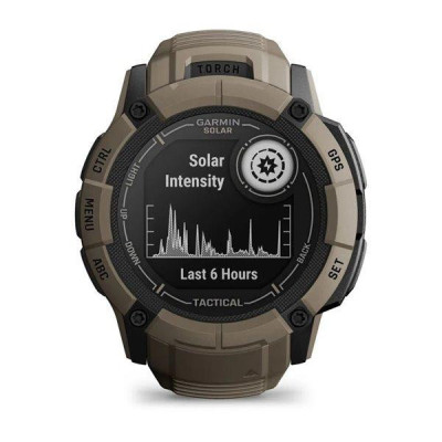 Смарт-годинник Garmin Instinct 2X Solar-Tactical Edition Coyote Tan (010-02805-12/02)