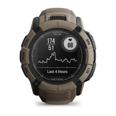 Смарт-годинник Garmin Instinct 2X Solar-Tactical Edition Coyote Tan (010-02805-12/02)