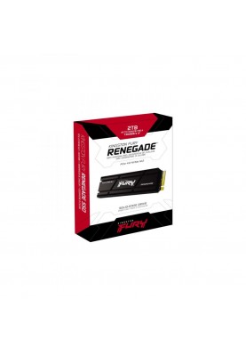 SSD накопичувач Kingston FURY Renegade 2 TB with Heatsink (SFYRDK/2000G)