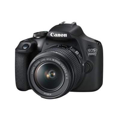 Дзеркальний фотоапарат Canon EOS 2000D kit (18-55mm) IS II (2728C008)