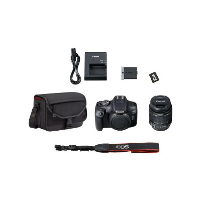 Дзеркальний фотоапарат Canon EOS 2000D kit (18-55mm) IS II (2728C008)