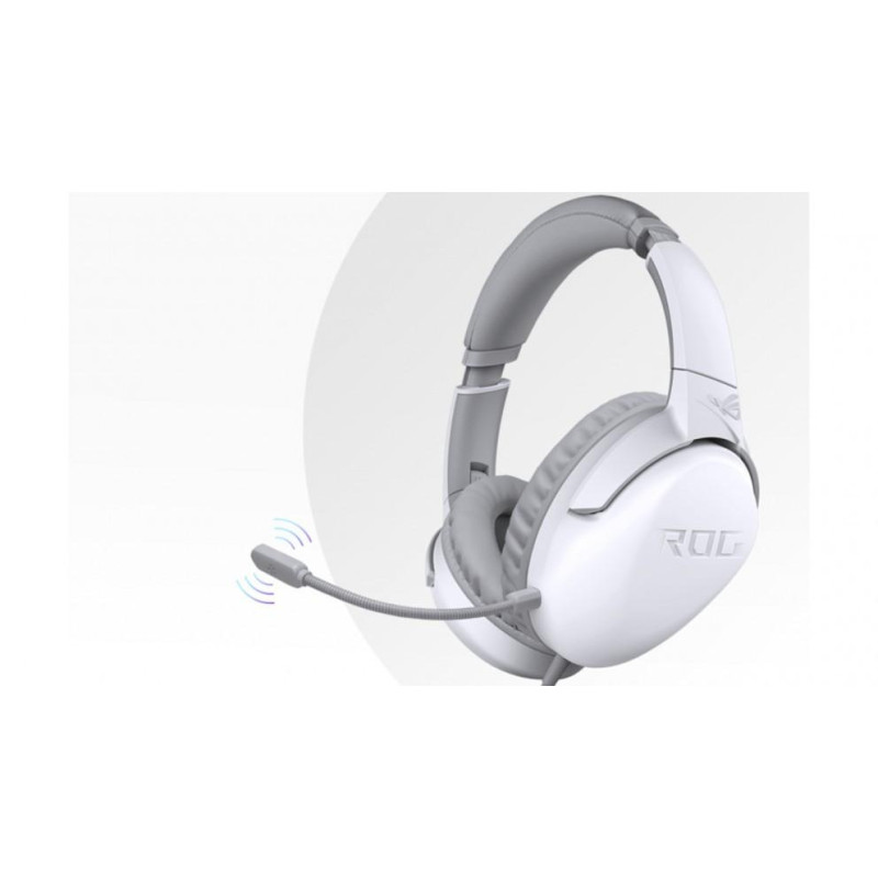 Комп'ютерна гарнітура ASUS ROG Strix Go Core Moonlight White (90YH0381-B1UA00)