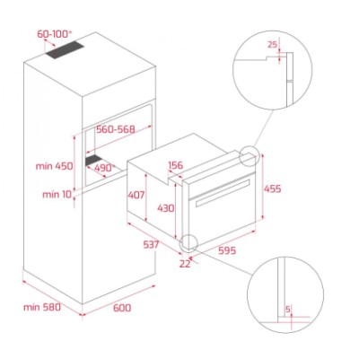 Духовка електрична Teka HSC 644 C (40587603)