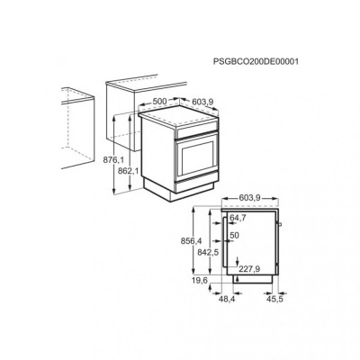 Газова плита Electrolux RKG500002X Газова плита Electrolux RKG500002X