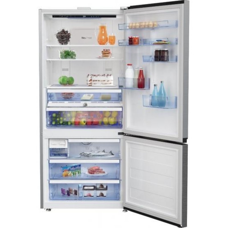 Холодильник із морозильною камерою Beko RCNE720E30XB
