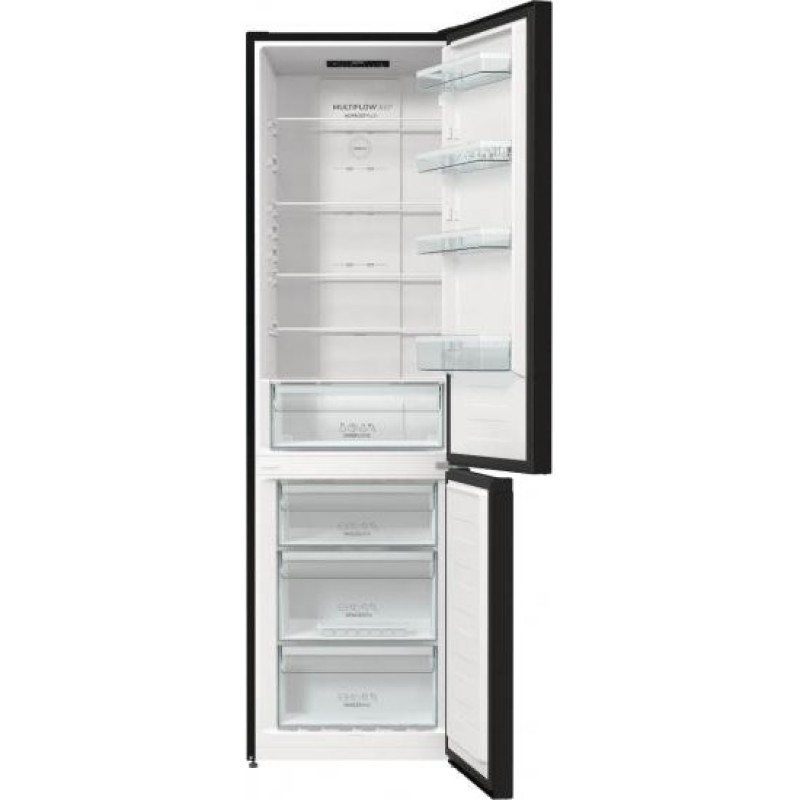 Холодильник із морозильною камерою Gorenje NRK6202EBXL4