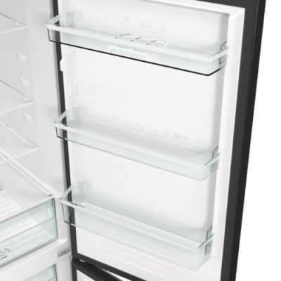 Холодильник із морозильною камерою Gorenje NRKE62BXL