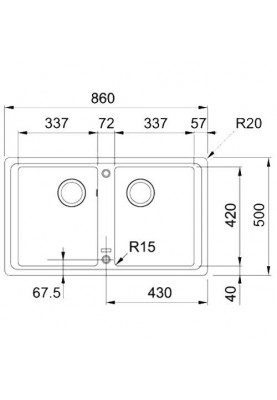 Кухонна мийка Franke Basis BFG 620 114.0363.940