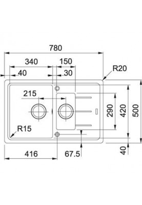 Кухонна мийка Franke Basis BFG 651-78 114.0272.634