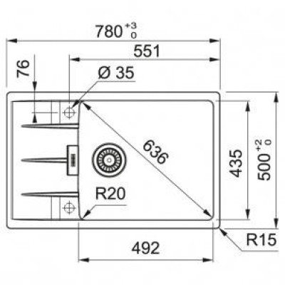 Кухонна мийка Franke Centro CNG 611-78 XL 114.0630.434