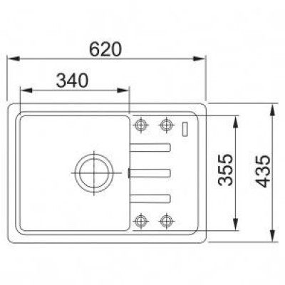 Кухонна мийка Franke Malta BSG 611-62 114.0667.450
