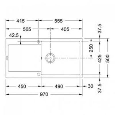 Кухонна мийка Franke Maris MRG 611-97/49 114.0367.737