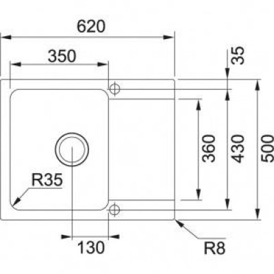 Кухонна мийка Franke Orion OID 611-62 143.0671.750