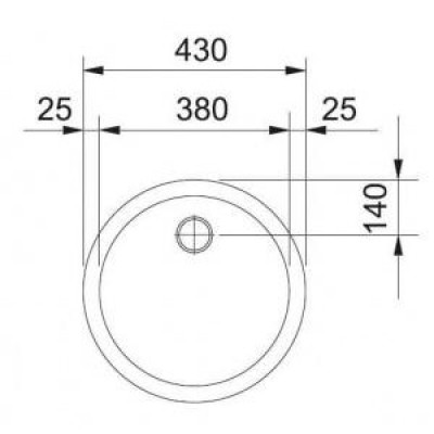 Кухонна мийка Franke Ronda RAX 610-38i 101.0381.767