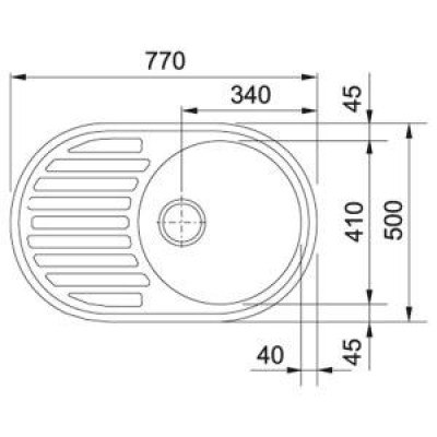 Кухонна мийка Franke Ronda ROG 611 114.0668.599