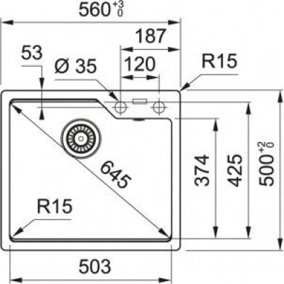 Кухонна мийка Franke Urban UBG 610-56 114.0663.896