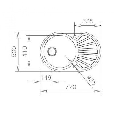 Кухонна мийка Teka DR 77 1B 1D 40127303
