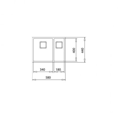 Кухонна мийка Teka Flexlinea RS15 2B 580 115030010