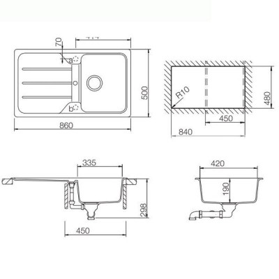 Кухонна мийка Teka Simpla 45-TG 40144512