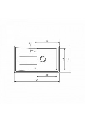 Кухонна мийка Teka Stone 50 B-TG 1B 1D 115330014