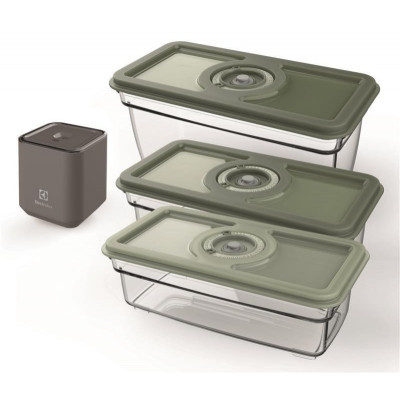 Набір вакуумних контейнерів із насосом Electrolux Fresh Kit+ (EVFK1+)