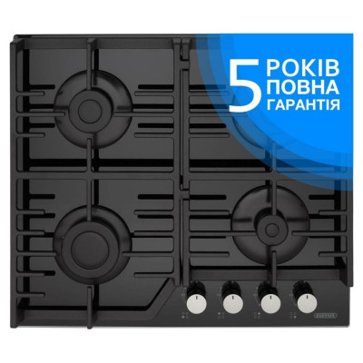 Варильна поверхня газова Eleyus IMPREZA 60 BL CF