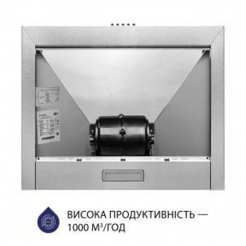 Витяжка купольна Minola HK 6614 I 1000 LED