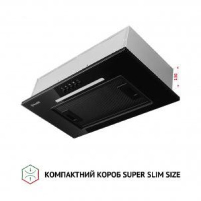 Витяжка, що вбудовується Perfelli BI 5256 BL 700 LED