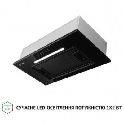 Витяжка, що вбудовується Perfelli BI 5256 BL 700 LED