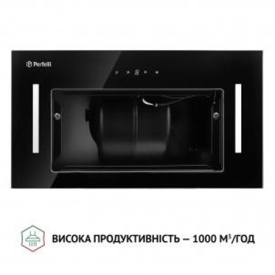 Витяжка, що вбудовується Perfelli BIS 5684 BL 1000 LED