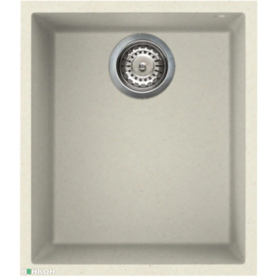 Кухонна мийка Elleci Quadra 100 під top bianco antico 62