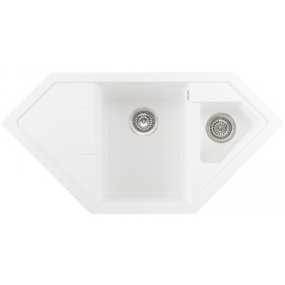 Кухонна мийка Interline INDIGO white