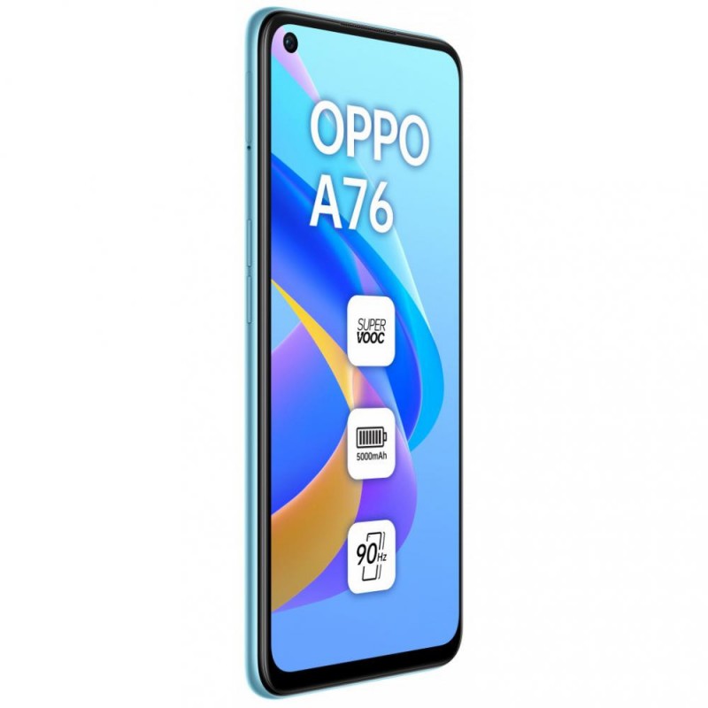 Смартфон OPPO A76 4/128GB Glowing Blue