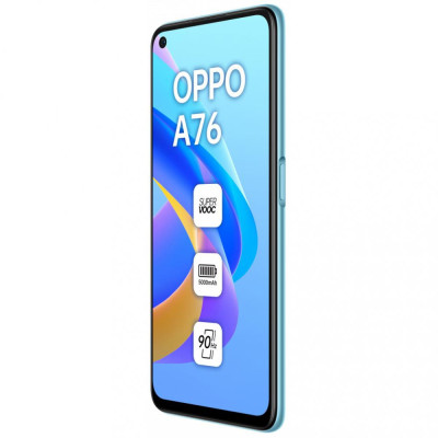 Смартфон OPPO A76 4/128GB Glowing Blue