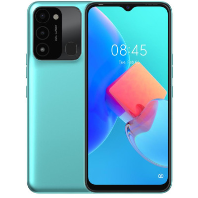 Смартфон Tecno Spark 8С KG5k 4/128GB Turquoise Cyan (4895180777929)