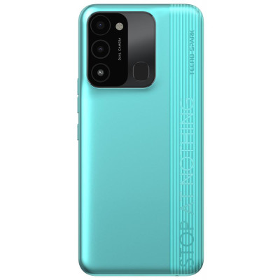 Смартфон Tecno Spark 8С KG5k 4/128GB Turquoise Cyan (4895180777929)
