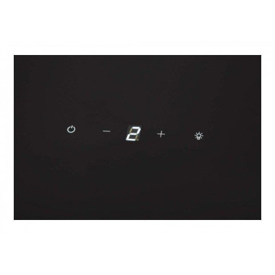 Витяжка похилий Interline FIESTA BK A 60 TC/GL/A