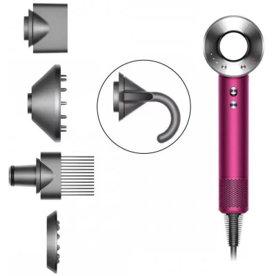 Фен Dyson HD07 Supersonic Fuchsia/Nickel (390244-01)