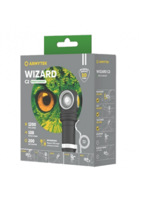 Ліхтарик Armytek Wizard C2 Marnet USB Warm (F08901W)