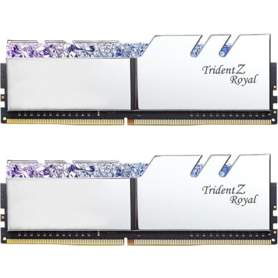 Пам'ять для настільних комп'ютерів G.Skill 16 GB (2x8GB) DDR4 3200 MHz Silver (F4-3200C16D-16GTRS)