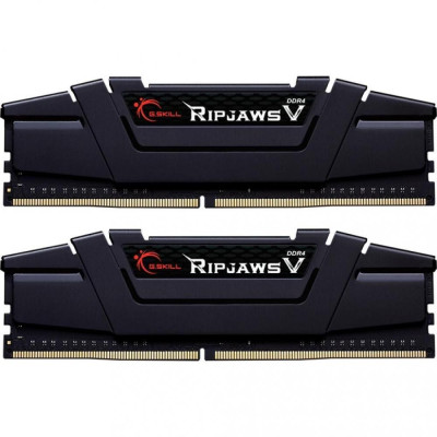 Пам'ять для настільних комп'ютерів G.Skill 16 GB (2x8GB) DDR4 3600 MHz Ripjaws V Black (F4-3600C16D-16GVK)