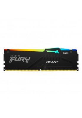 Пам'ять для настільних комп'ютерів Kingston FURY 32 GB (2x16 GB) DDR5 6000 MHz Beast RGB (KF560C40BBAK2-32)