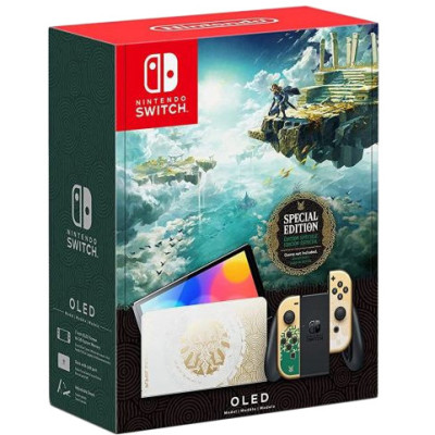 Портативна ігрова приставка Nintendo Switch OLED Model Legend of Zelda: Tears of the Kingdom Special Edition