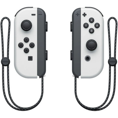Портативна ігрова приставка Nintendo Switch OLED with White Joy-Con (045496453435)