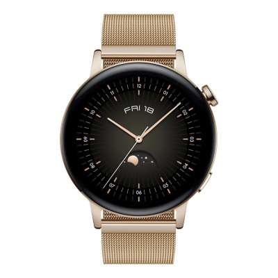 Смарт-годинник HUAWEI Watch GT 3 42mm Elegant Gold (55027151)