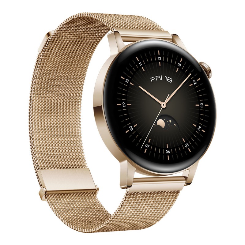 Смарт-годинник HUAWEI Watch GT 3 42mm Elegant Gold (55027151)