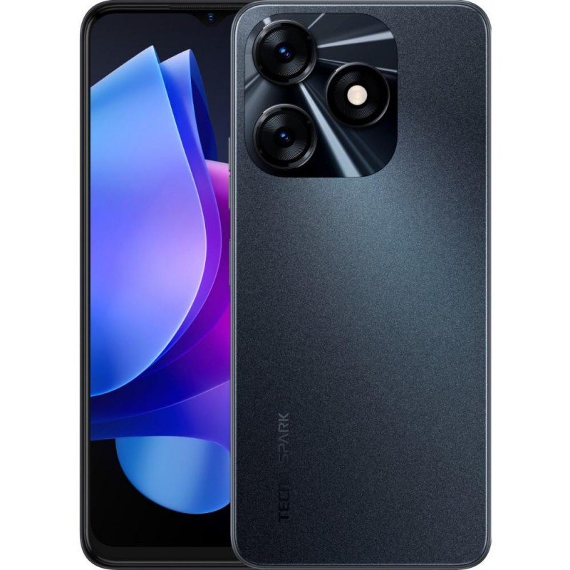 Смартфон Tecno Spark 10 (KI5q) 8/128GB Meta Black (4895180797729)